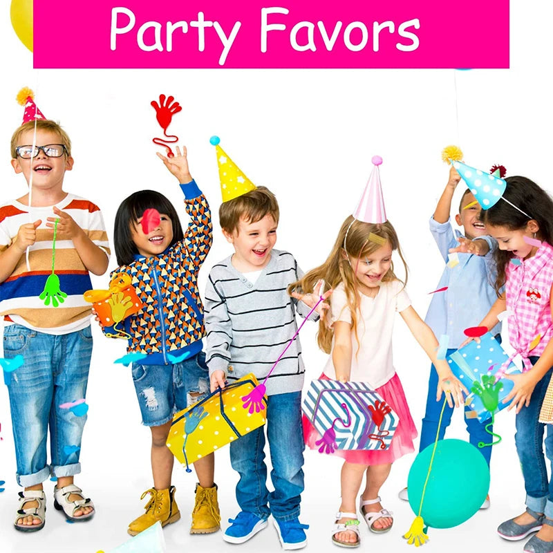 Mão de Gel Elástica – Brinquedo Interativo Infantil para Coordenação e Diversão