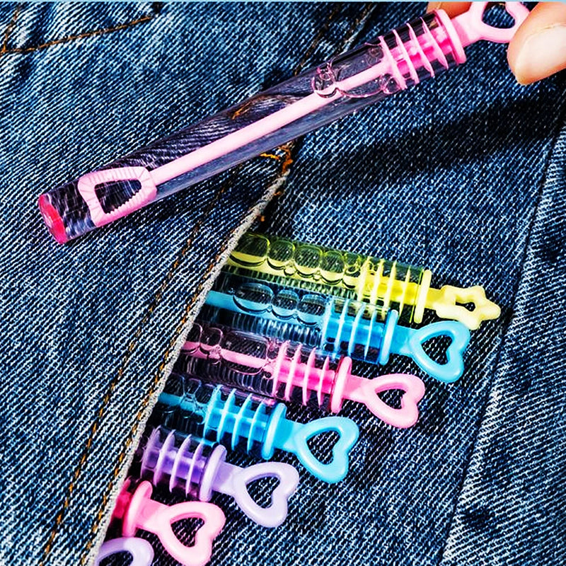 Bastão de Bolhas Coloridas: Fácil de Usar e Estimula Coordenação