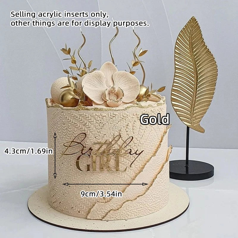 Topo de Bolo Princesa com Coroa - Decoração de Aniversário