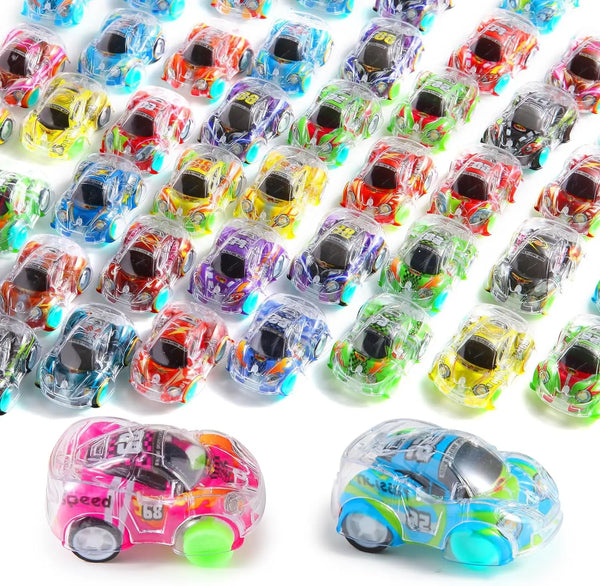 Carro de Brinquedo com Luz LED – Diversão Colorida para Crianças