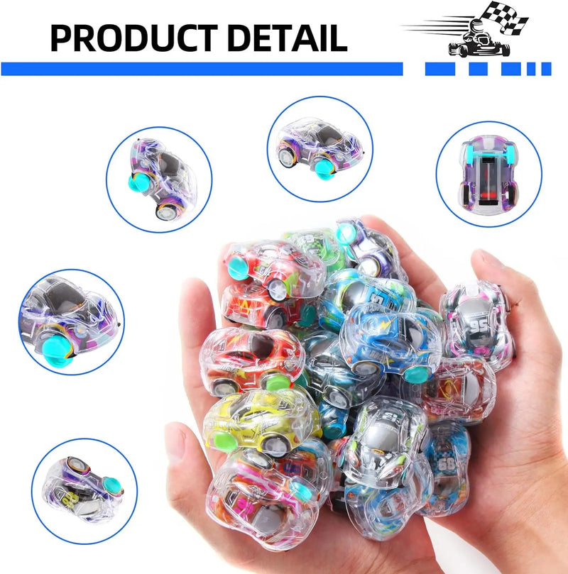 Carro de Brinquedo com Luz LED – Diversão Colorida para Crianças