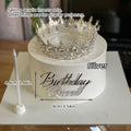 Topo de Bolo Princesa com Coroa - Decoração de Aniversário