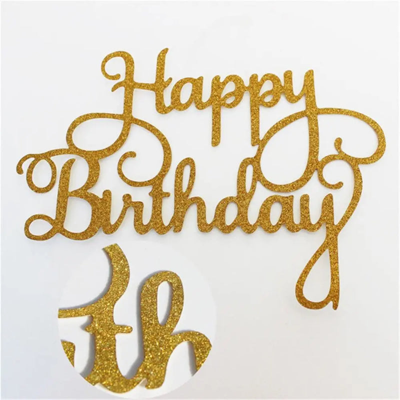 Kit de Decoração de Aniversário Happy Birthday