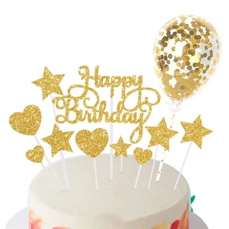 Kit de Decoração de Aniversário Happy Birthday