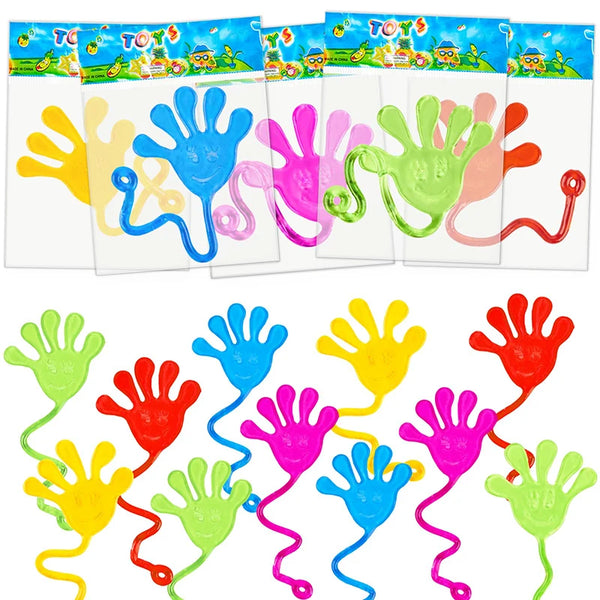 Mão de Gel Elástica – Brinquedo Interativo Infantil para Coordenação e Diversão
