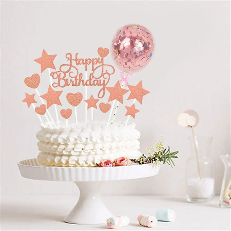 Kit de Decoração de Aniversário Happy Birthday