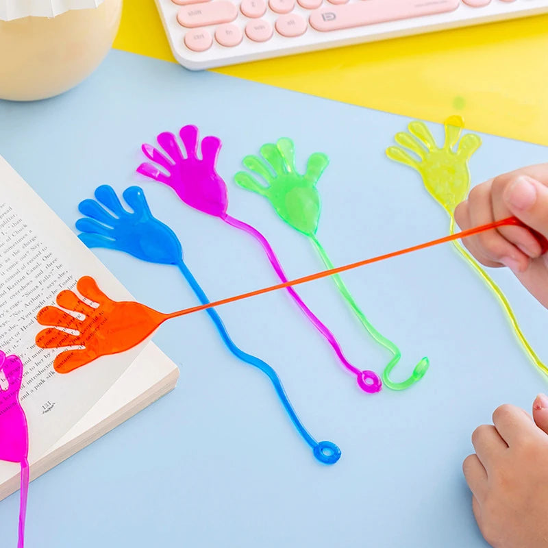 Mão de Gel Elástica – Brinquedo Interativo Infantil para Coordenação e Diversão