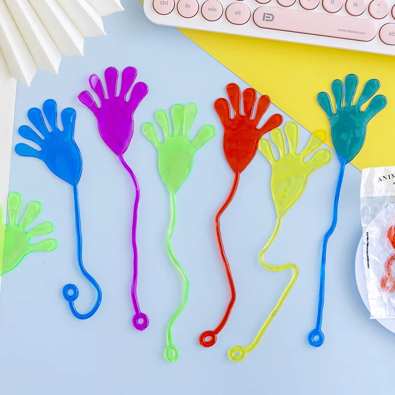 Mão de Gel Elástica – Brinquedo Interativo Infantil para Coordenação e Diversão