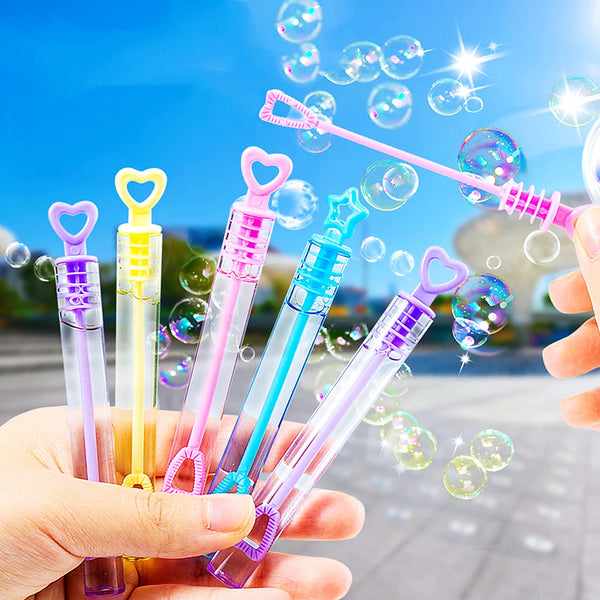 Bastão de Bolhas Coloridas: Fácil de Usar e Estimula Coordenação