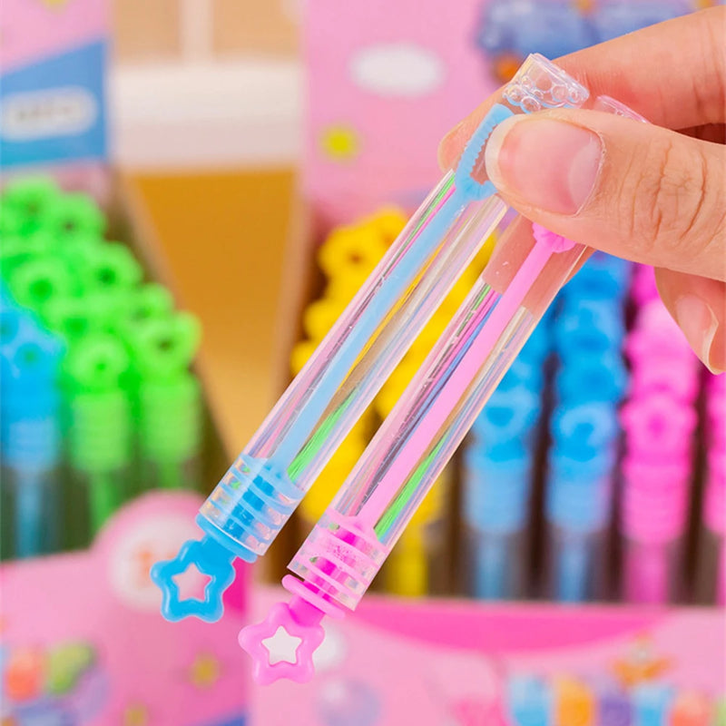 Bastão de Bolhas Coloridas: Fácil de Usar e Estimula Coordenação